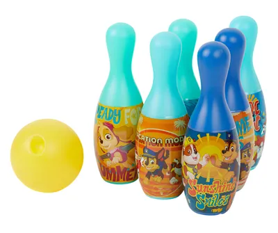 Imagen del producto de Juego de bolos para niños, 6 piezas - Patrulla Canina