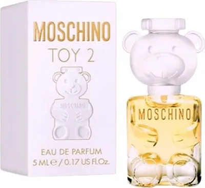 Zdjęcie produktu dla Moschino Toy 2, Kobiety, 5 ml, Jabłko, Magnolia, Mandarynka, Jaśmin, Piwonia, Bursztyn, Piżmo, Drzewo sandałowe, Spray