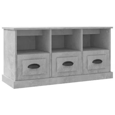 Produktbild von TV-Schrank Betongrau 100x35x50 cm Holzwerkstoff