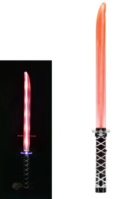 Produktbild von Toi-Toys - Lichtschwert Ninja Ninjaschwert Spielzeugschwert mit Licht & Sound rot