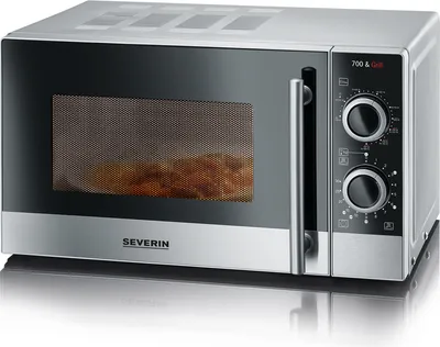 Produktbild von Severin MW 7874, Arbeitsplatte, Kombi-Mikrowelle, 20 l, 700 W, Eingebautes Display, Drehregler