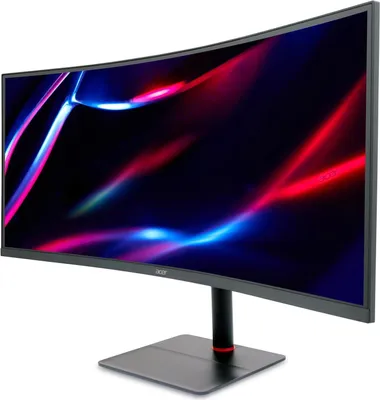Zdjęcie produktu dla Acer Nitro XV5 XV345CURV, 86,4 cm (34"), 3440 x 1440 px, UltraWide Quad HD, LED, 1 ms, Czarny