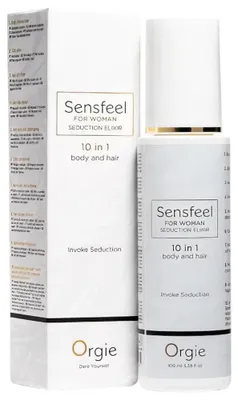 Zdjęcie produktu dla Orgie Sensfeel for Woman Seduction Elixir Feromonowy balsam do ciała i włosów, 100ml