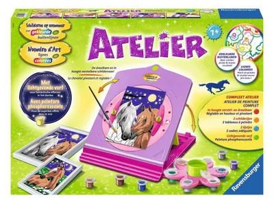 Produktbild von Ravensburger 28499, Farben enthalten, Junge/Mädchen, Aufkleber enthalten, Malen nach Zahlen Set