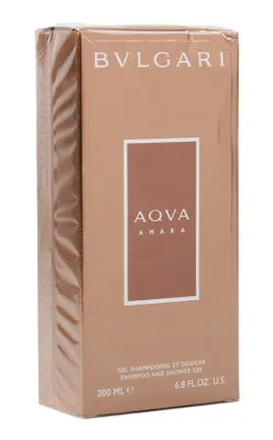 Obrázok produktu pre BVLGARI Aqua Amara sprchový gél a šampón 200ml