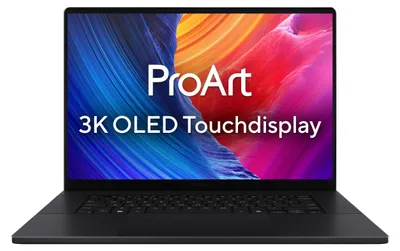Produktbild von ProArt P16 (H7606WP-RJ090W) (schwarz, AMD Ryzen AI 9 HX 370, NVIDIA GeForce RTX 5070, 32 GB LPDDR5X, 2 TB (2 TB SSD), Windows 11 Home)