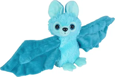 Produktbild von Wild Republic 21405 Huggers, Blaue Fledermaus, 8", Blau