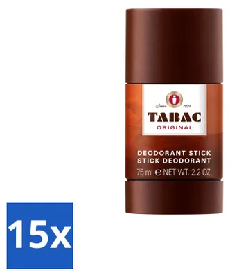 Produktbild von 15 x Tabac Original Deodorant Stick - 75 ml - Vorteilspackung - 15 Stücke