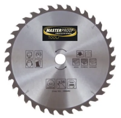 Produktbild von Kreissägeblatt 350 mm, 36 Zähne, für Holzarbeiten