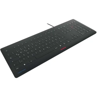 Produktbild von CHERRY STREAM PROTECT KEYBOARD Corded US-Layout schwarz