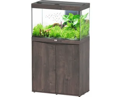 Produktbild von Aquariumkombination aquatlantis Splendid 145 inkl. LED-Beleuchtung, Filter, Unterschrank Wildeiche dunkel