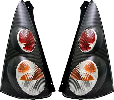 Produktbild von TYC Rückleuchten Set für Peugeot 107 Citroen C1 Schwarz links + rechts