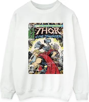Produktbild von Marvel - "Love And Thunder" Sweatshirt für Herren BI47324 (M) (Weiß)