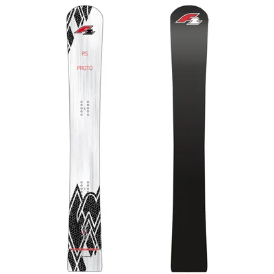 Produktbild von F2 Snowboard Speedster Proto RS Race 180 cm Silber/Schwarz 2024/25