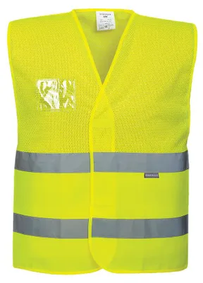 Produktbild von Portwest C494 Warnschutz-Netz Weste Yellow Gr. L/XL
