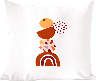 Produktbild von MuchoWow® Zierkissen Sofakissen Wohnzimmer Dekokissen 50x50 cm Winter - Design - Abstrakt - Komfort - Sofakissen