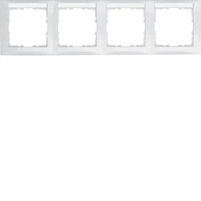 Obrázek produktu pro Berker 10248919, Bílá, Duroplast, Bezšroubový, Berker, Lesklý, S.1