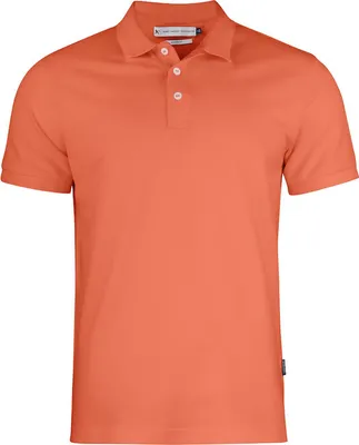 Produktbild von Modernes Polo-Shirt Sunset Harvest aus 95% gekämmter Baumwolle 200 g/m² für Herren und Damen
