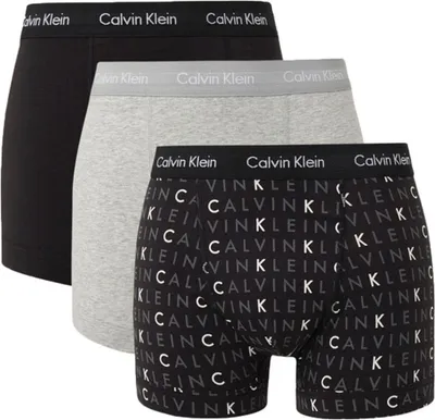 Produktbild von Calvin Klein Herren Boxershorts aus Baumwolle 3er-Pack S