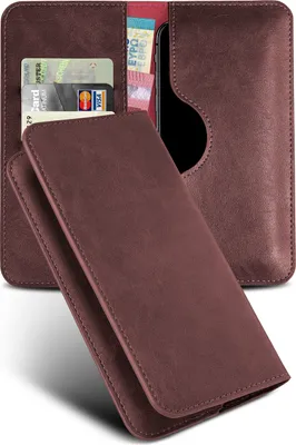 Produktbild von PURSE-CASE für Honor 20, Farbe:Weinrot