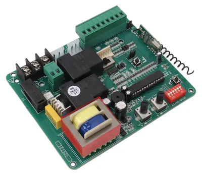 Produktbild von Steuerplatine für Schiebetormotor, LED-Anzeige, elektrischer Türstromkreis mit Fernbedienung