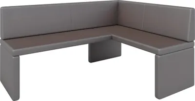 Produktbild von Eckbank AKIKO Corner Bench 168x128 rechts - Eckbankgruppe f r Ihrem Esszimmer, K che modern, Sitzecke, Essecke. Perfekt f r K che, B ro und Rezeption. Solide und starke Verarbeitung. Easy Care