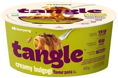 Immagine prodotto di SAMYANG Tangle Creamy Bulgogi Pasta - Ramen in tazza grande - 105 g