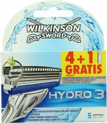 Zdjęcie produktu dla Żyletki Wilkinson Men Hydro 3 - 5 sztuk