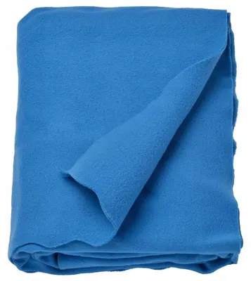 Produktbild von IKEA DAGGKÅPOR Plaid weich blau 130x170 cm