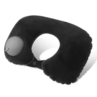Imagen del producto de Almohada inflable en forma de U, protector de cuello portátil, color