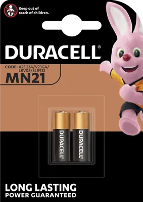 Produktbild von Batterie Duracell Typ A23 2er Blister
