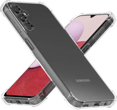 Produktbild von Conie Rugged Silikon Schutzhülle für Samsung Galaxy A14 4G/5G Tasche Case Cover Bumper TPU Hülle in Transparent