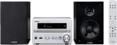 Produktbild von Yamaha MCR-B370D, Heim-Audio-Mikrosystem, Schwarz, Silber, 1 Disks, Ablage, 30 W, 2-Wege