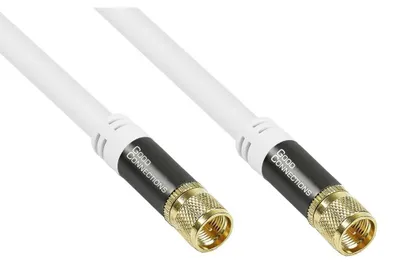 Produktbild von Good Connections SAT Antennenkabel SmartFLEX weiß 5m