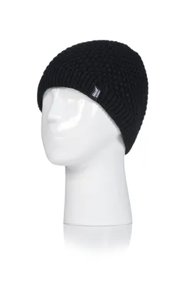 Produktbild von Heat Holders BSHH7310SBLK Extra Warme  Damen Mütze in schwarz