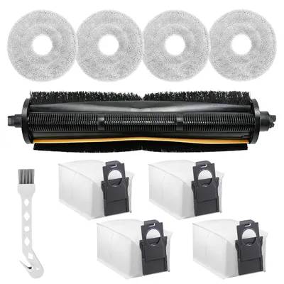 Zubehörset 10-teilig für Dreame X40 Ultra: Bürste, Beutel, Tücher