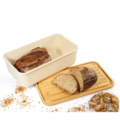 Produktbild von Zassenhaus Brotkasten LOFT eckig creme 40 x 23 cm 65022 4006528065022