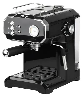 Produktbild von Espressomaschine - Kaffeemaschine - Halbautomatisch - 850 W - 1,8 l - Doppelauslauf - Milchaufschäumer - Tropfstopp