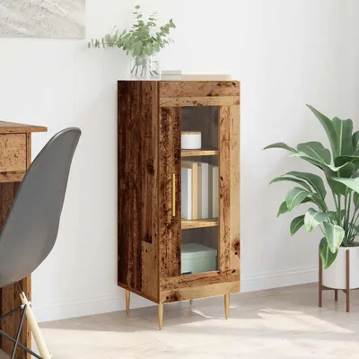 Produktbild von vidaXL Sideboard Altholz 34 x 34,5 x 90 cm Holzwerkstoff
