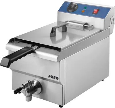 Image de Friteuse de table Saro FT 13 - 13 litres, acier inoxydable, 3,3 kW