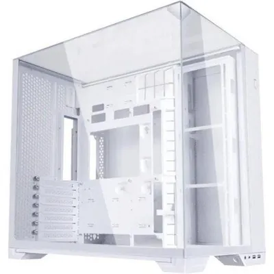 Produktbild von Lian-Li O11 Vision Compact E-ATX-Tower aus gehärtetem Glas, USB-C 3.0, weiß