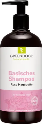 Produktbild von GREENDOOR Basisches Shampoo Rose Hagebutte