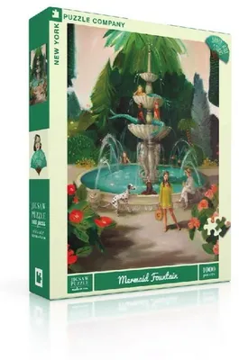 Productafbeelding van New York Puzzle Company Puzzel Zeemeerminfontein - 1000 stukjes