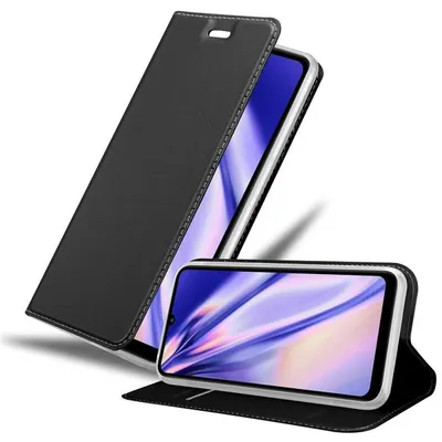 Image de Cadorabo Housse de protection pour Huawei Y6P Housse en noir Cover Etui Book Case Booklet