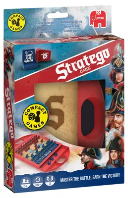 Produktbild von Stratego Kompaktspiel, Brettspiel, Strategie, 8 Jahr(e), 30 min, 30 min, Familienspiel