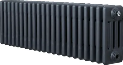 Produktbild von Röhrenheizkörper 4 Säulen – 300mm x 1010mm – Anthrazitgrau