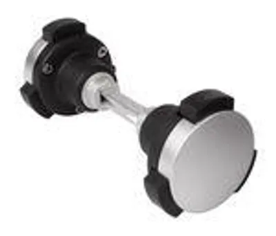Obrázek produktu pro Alberts 415662 Pár bezpečnostních knoflíků LOCINOX KIDLOC, eloxovaný hliník s polyamidem, pro typy zámků s 8mm čepem kliky, s bezpečnostním otevíráním současným stisknutím a otočením