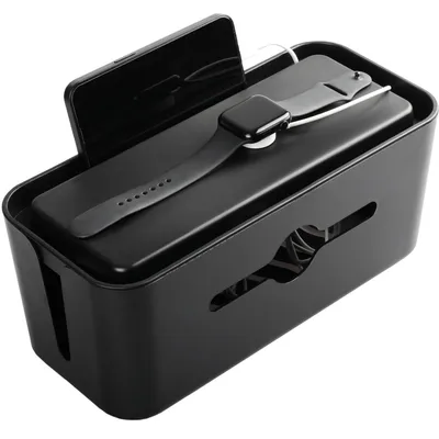 Produktbild von Kabelbox Kabelmanagement Box mit Belüftung Steckdosenbox Ladebox