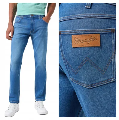 Produktbild von Wrangler | GREENSBORO Straight Jeans für Herren, Größe 31/34