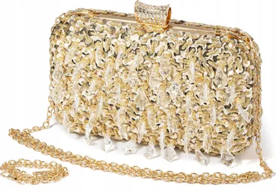 Produktbild von Formelle Tasche, Box, Ketten-Umhängetasche, elegante Abendtasche